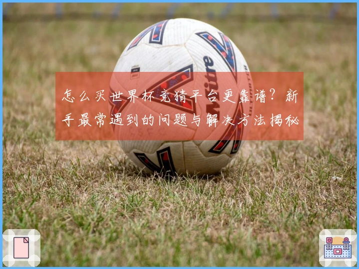 怎么买世界杯竞猜平台更靠谱？新手最常遇到的问题与解决方法揭秘