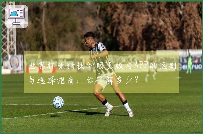 世界杯竞猜软件网页版与APP的区别与选择指南，你了解多少？