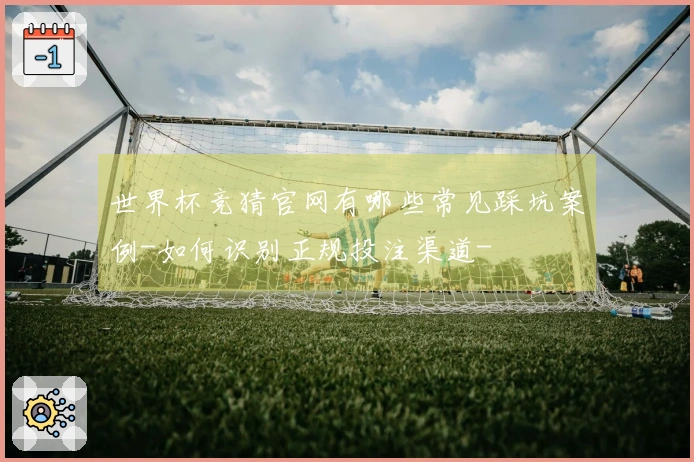 世界杯竞猜官网有哪些常见踩坑案例-如何识别正规投注渠道-